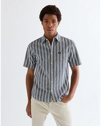 Wrangler - Regular Short Sleeve Chambray Shirt - Lyst