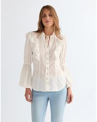 Wrangler - Slim Romance Blouse - Lyst