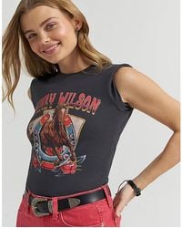 Wrangler - Lainey Wilson X Horse Cards Tee - Lyst