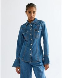 Wrangler - Super Slim Western Shirt - Lyst