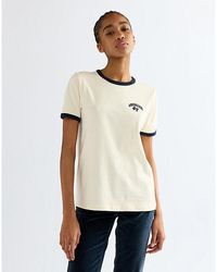 Wrangler - Slim Ringer Tee - Lyst