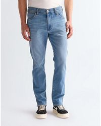 Wrangler - Larston Slim Tapered Medium Stretch Jean Size 28 X32 - Lyst