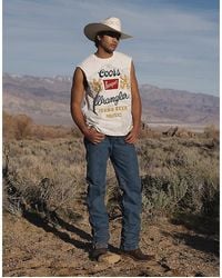 Wrangler - X Coors Cut-Off Vintage Tank - Lyst