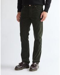 Wrangler - Greensboro Corduroy Straight Trousers Size 30 X30 - Lyst