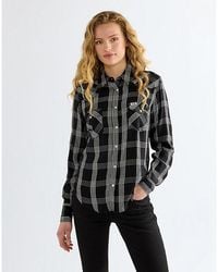 Wrangler - Slim Western Shirt - Lyst