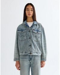 Wrangler - Relaxed Cowgirl Lightweight Jacket - Lyst