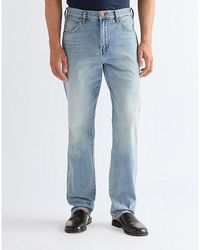 Wrangler - Frontier Relaxed Straight Toughlite Low Stretch Jean Size 28 X32 - Lyst