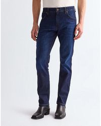 Wrangler - Greensboro Straight High Stretch Jean Size 29 X32 - Lyst
