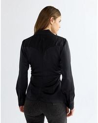 Wrangler - Slim Cinched Waist Shirt - Lyst