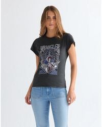 Wrangler - Slim Shrunken Band Tee - Lyst