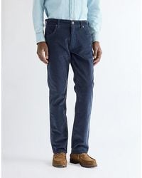 Wrangler - Greensboro Corduroy Straight Trousers Size 30 X30 - Lyst