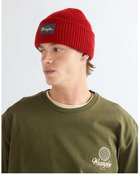 Wrangler - Ribbed Wool Beanie - Lyst