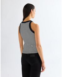 Wrangler - Slim Ringer Tank - Lyst