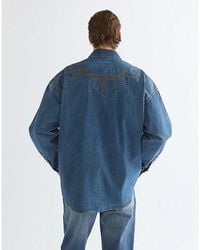 Wrangler - Oversized Western Shirt - Lyst