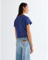 Wrangler - Slim Baby Tee - Lyst