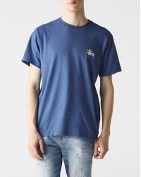 Stussy Cotton Stussy Fuzzy Dice T-shirt - Navy in Blue for Men | Lyst