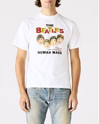 Human Made T-shirt Beatles in White for Men | Lyst