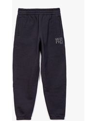 alexander wang black sweatpants