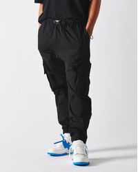 off white black pants