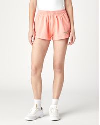 Sporty & Rich Rizzoli Cotton Disco Shorts in Blue | Lyst