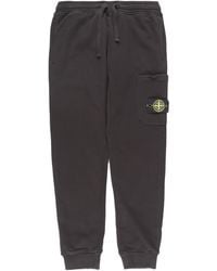 stone island sweatpants schwarz