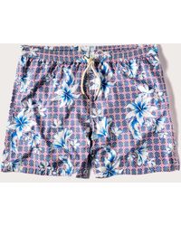 Yamamay - Costume boxer da uomo con sfondo geometrico e fiori Tropical - Lyst