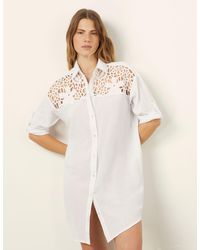 Yamamay - Camicione in cotone e pizzo Summer Glam - Lyst