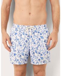 Yamamay - Costume boxer da uomo lunghezza media Coral Reef - Lyst