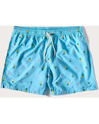 Yamamay - Costume boxer da uomo con palme e cocktails Tropical - Lyst