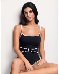 Yamamay - Costume intero modellante con fiocco Sculpt Color - Lyst