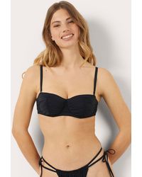 Yamamay - Fascia costume preformato c/o coppe differenziate Iconic-Drapery - Lyst