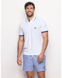 Yamamay - Polo da uomo con bottoncini Henry Cotton's - Lyst