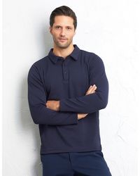 Yamamay - Maglia taglio polo a maniche lunghe con colletto in tessuto Piquet Easy Living - Lyst