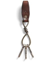 RRL Concha Chain Keyfob - Brown