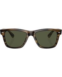 Oliver Peoples Ov5393su 171952 Sunglasses Olive Smoke - Green