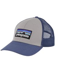Patagonia P-6 Logo Lopro Trucker Hat - Blue