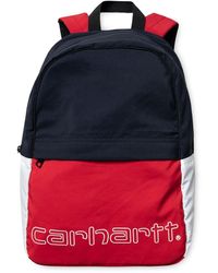 Carhartt Terrace Backpack Cardinal / Dark Navy / White - Red