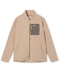 Forét Silence Fleece Jacket Khaki - Natural