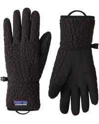 Black Nylon Gloves Ssense Uomo Accessori Guanti 