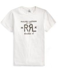 RRL by RALPH LAUREN Graphic Logo T-shirt - White