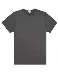 Sunspel Classic Crew Neck T-shirt - Gray