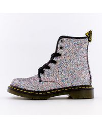 blue sparkle dr martens