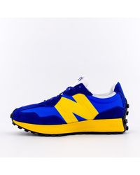 new balance 327 captain blue with summer fog