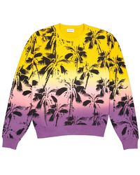 Saint Laurent Palm Tree Jacquard Jacket 
