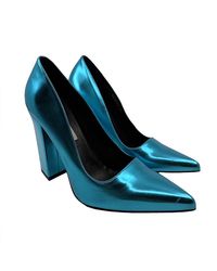 Stella McCartney Logo Clogs in Blue Womens Shoes Heels Clogs 