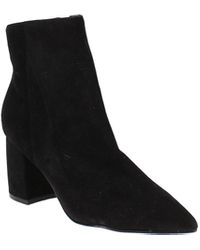 marc fisher blue suede boots