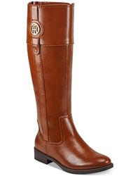 hilfiger boots womens