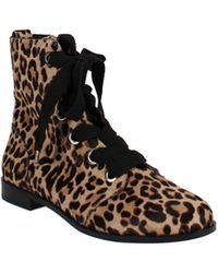 kate spade leopard boots