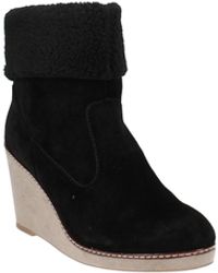 Kensie lokia suede ankle booties Clearance