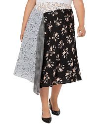 gray calvin klein skirt